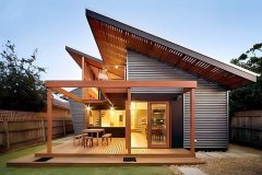 Nhà cấp 4 mái lệch