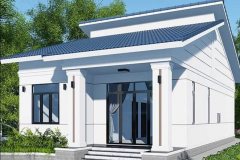 Nhà cấp 4 mái lệch